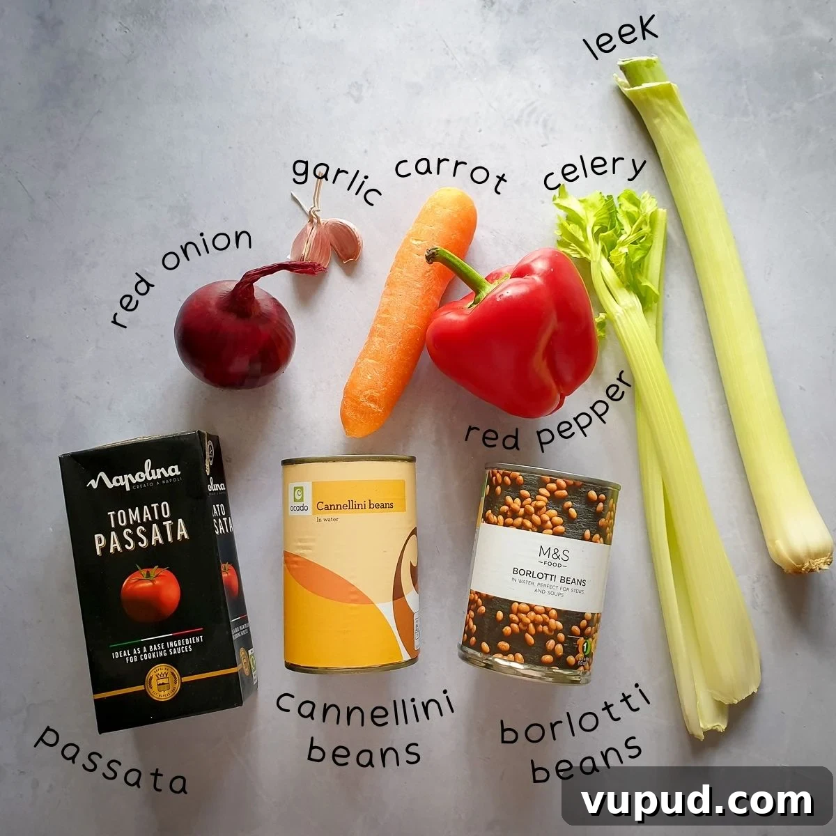 Hearty Tuscan White Bean Stew with Herbs and Olive Oil 2 Ingredients for Tuscan Bean Stew
