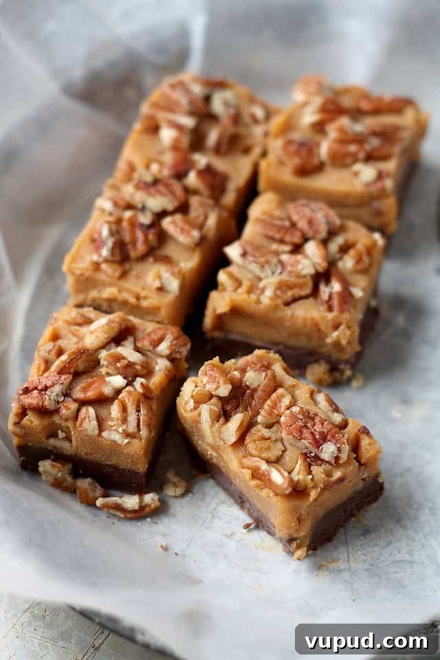 Chocolate Pumpkin Peanut Butter Fudge Recipe for Fall Desserts 3 Chocolate Peanut Butter Fudge Recipe