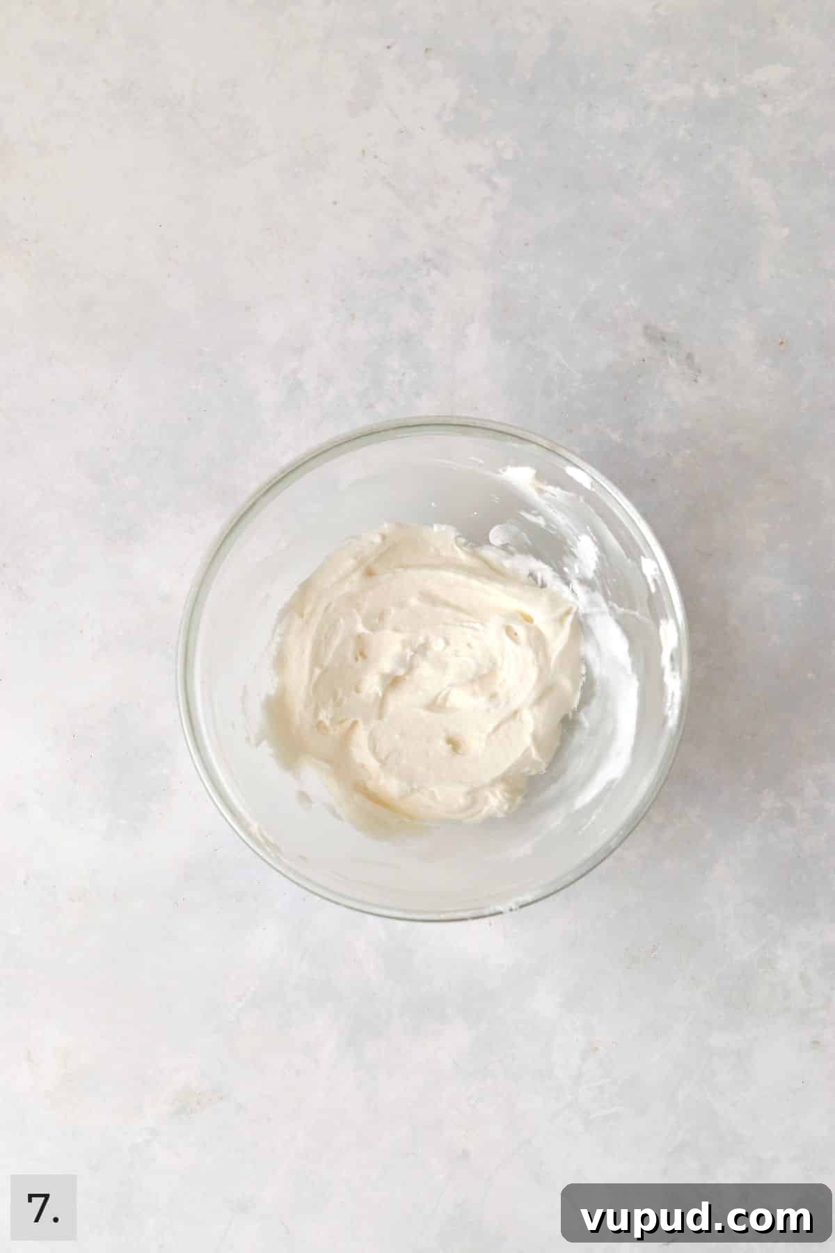 Mini Whoopie Pie Recipe for One — Small Batch Dessert 10 Small batch marshmallow filling in a bowl.