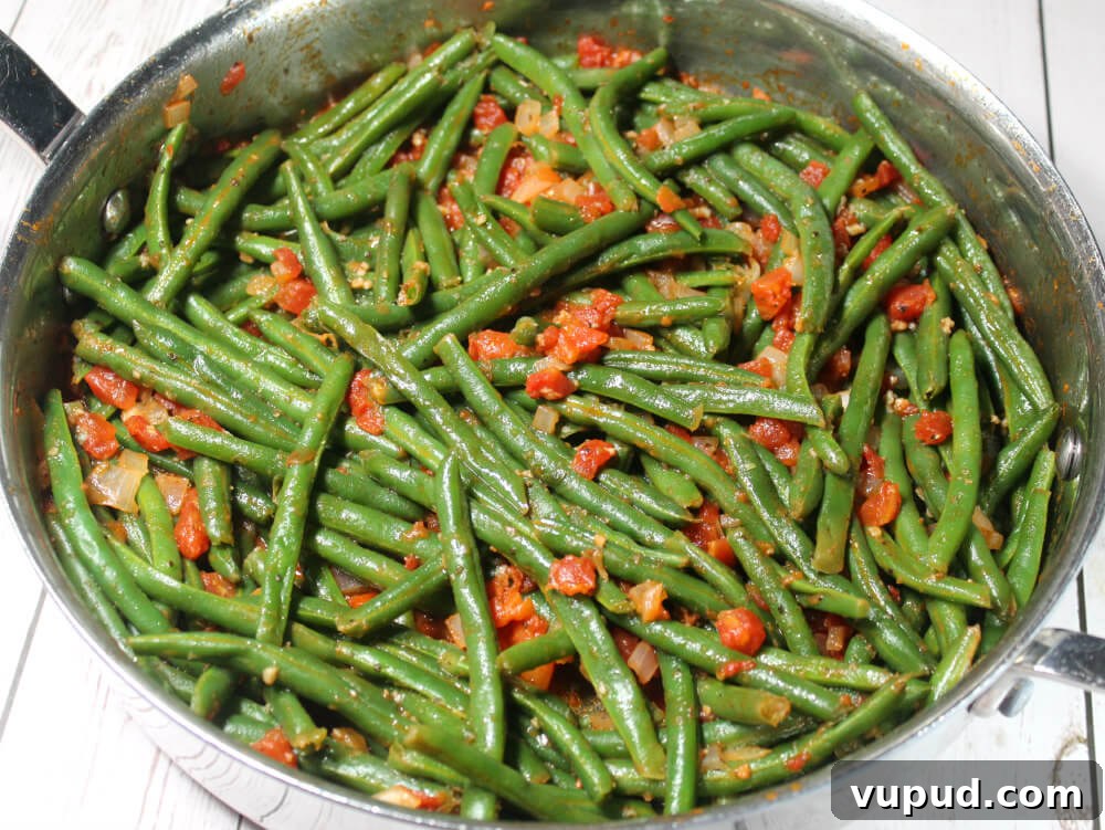 Keto Green Beans and Tomatoes Recipe for Low-Carb Meals 6 Keto Green Beans and Tomatoes5
