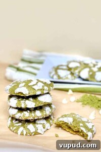 Matcha Crinkle Cookies Recipe: Soft, Chewy Green Tea Cookies 11 Matcha Crinkle Cookies (Photo by Viana Boenzli)