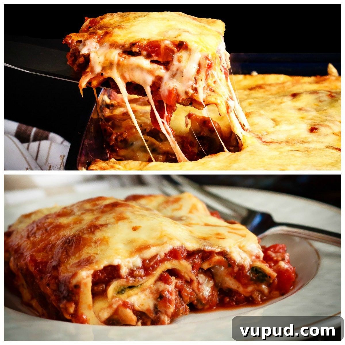 An easier and faster version of a favorite pasta dish, this ravioli lasagna is absolutely amazing. Quick to make and tastes like the real thing!
