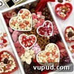 Valentine's Day Movie Night Snack Board By The BakerMama