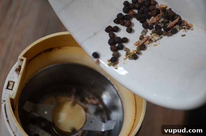 Crispy Beef Samosa Puff Pastries: Flaky Indian-Inspired Bites 9 making garam masala