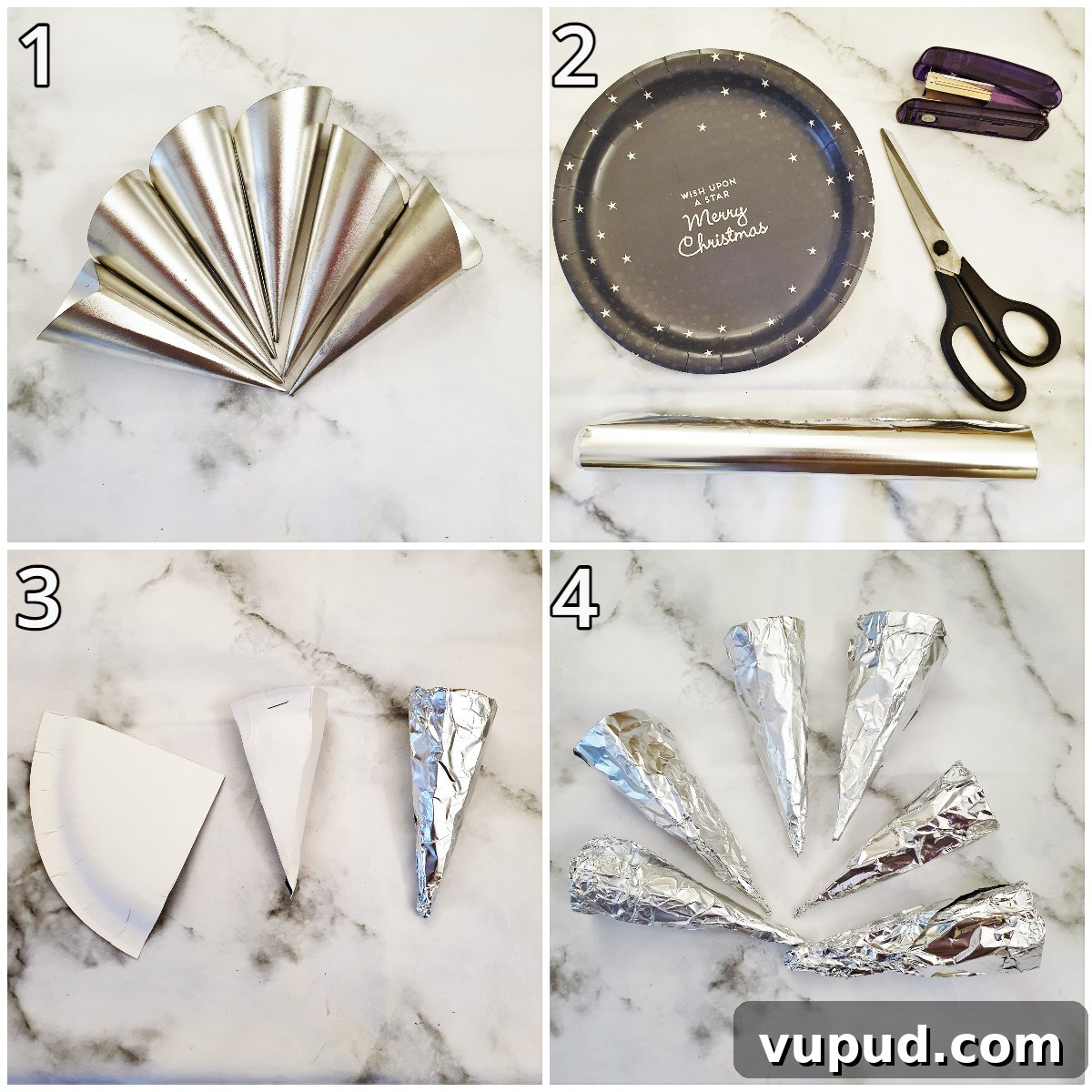 Raspberry Cream Horns with Rich Dark Chocolate Filling 5 Steps for making your own cream horn molds.