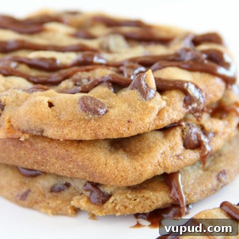 Peppermint Pattie Stuffed Chocolate Chip Cookies
