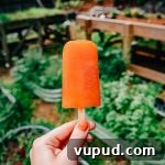 Aperol Spritz Popsicles Recipe: Refreshing Summer Cocktail Ice Pops 4 Aperol Spritz Popsicles | Well and Full | #summer #vegan #recipe #cocktails #vegetarian