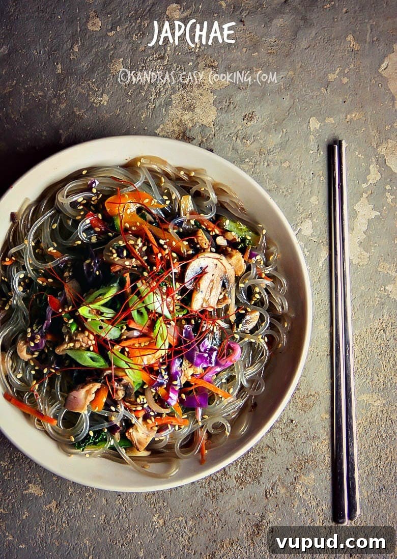 Japchae: Korean Sweet Potato Noodle Stir-Fry Recipe 2 Sweet Potato Noodle Stir Fry, Japchae