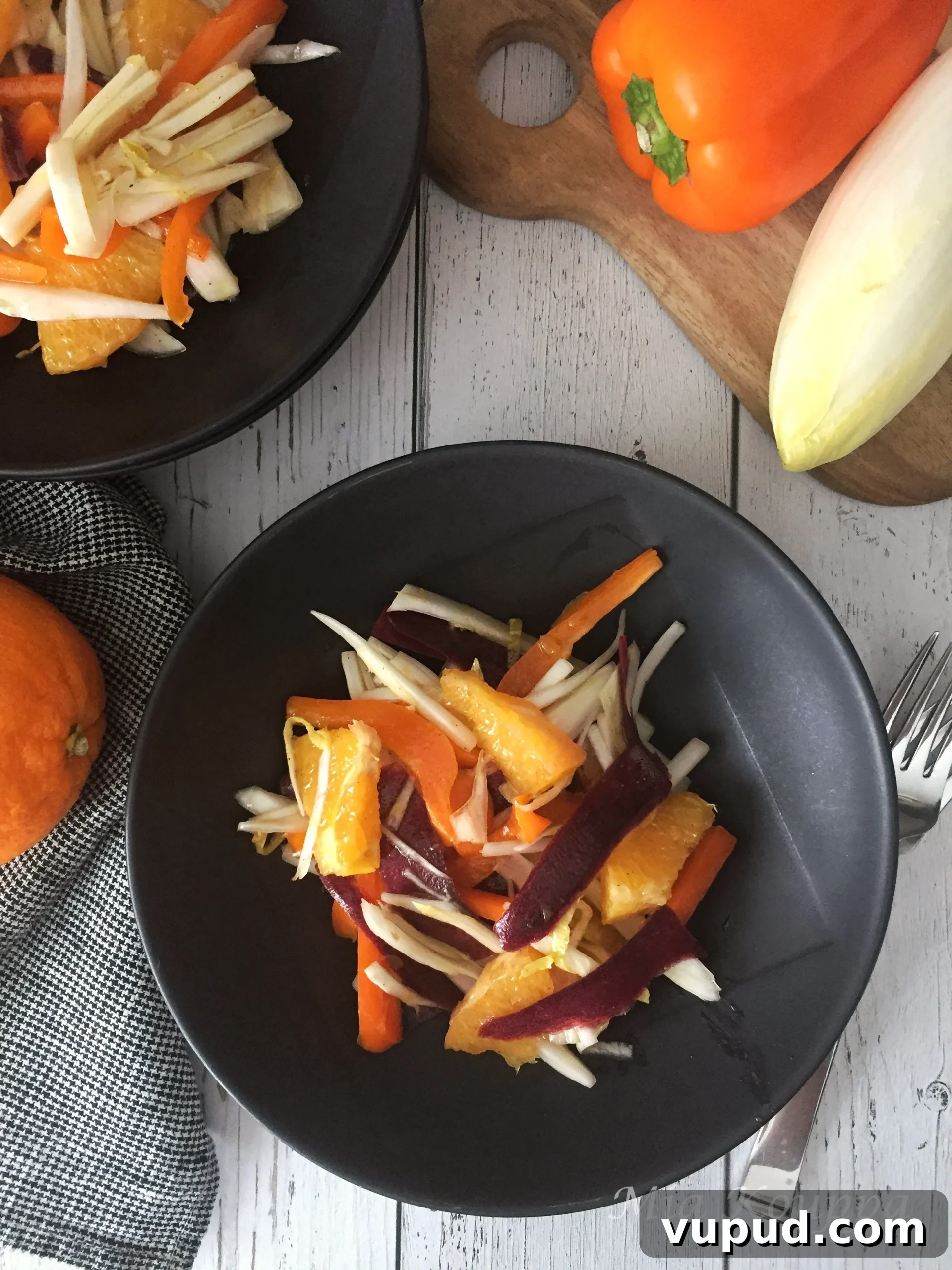 Citrus Salad with Crispy Fried Halloumi and Mint 3 Citrus salad with fried halloumi