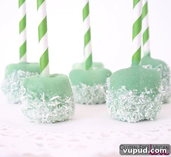 Gluten-Free Vegan Marshmallow Pops for St. Patrick’s Day 2 Gluten-Free Vegan Marshmallow Pops {Perfect for St. Patrick's Day!}