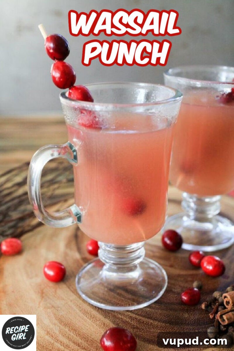 Wassail Punch pinterest image for wassail punch
