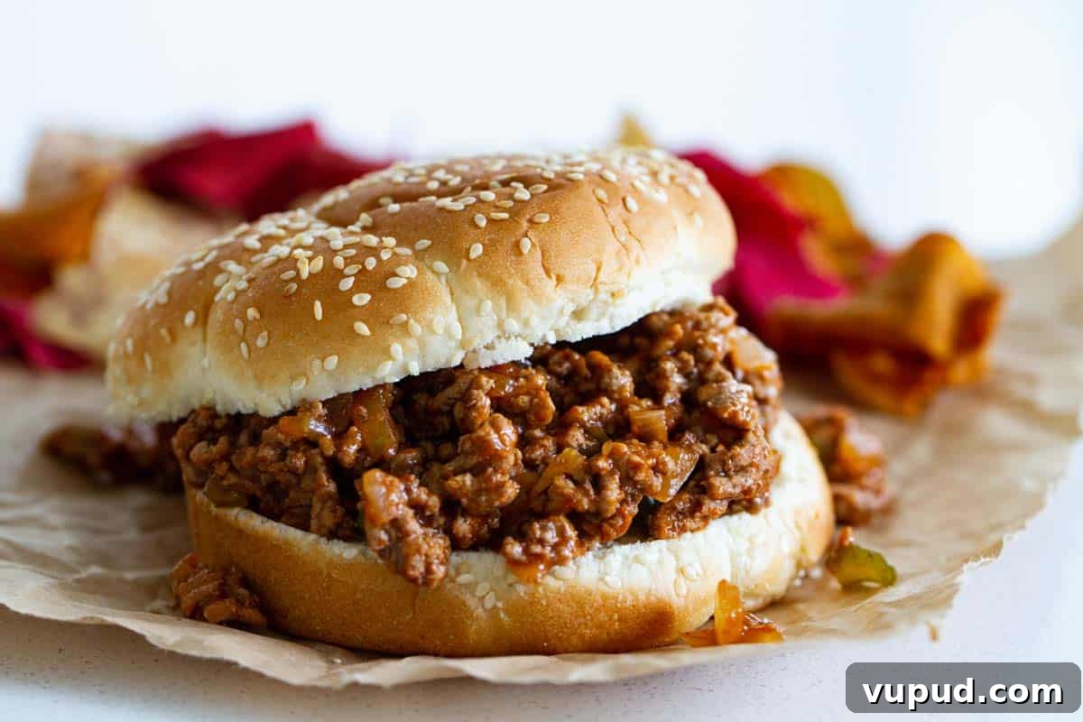 Sloppy Joe Recipe Homemade Sloppy Joe Recipe