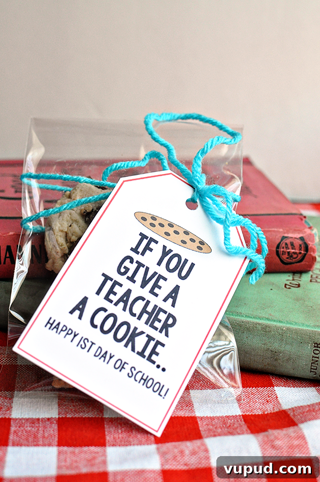 You Rule! Fun Back-to-School Printable Certificates for Kids 7 If you give a teacher a cookie back to school printable | Thirty Handmade Days