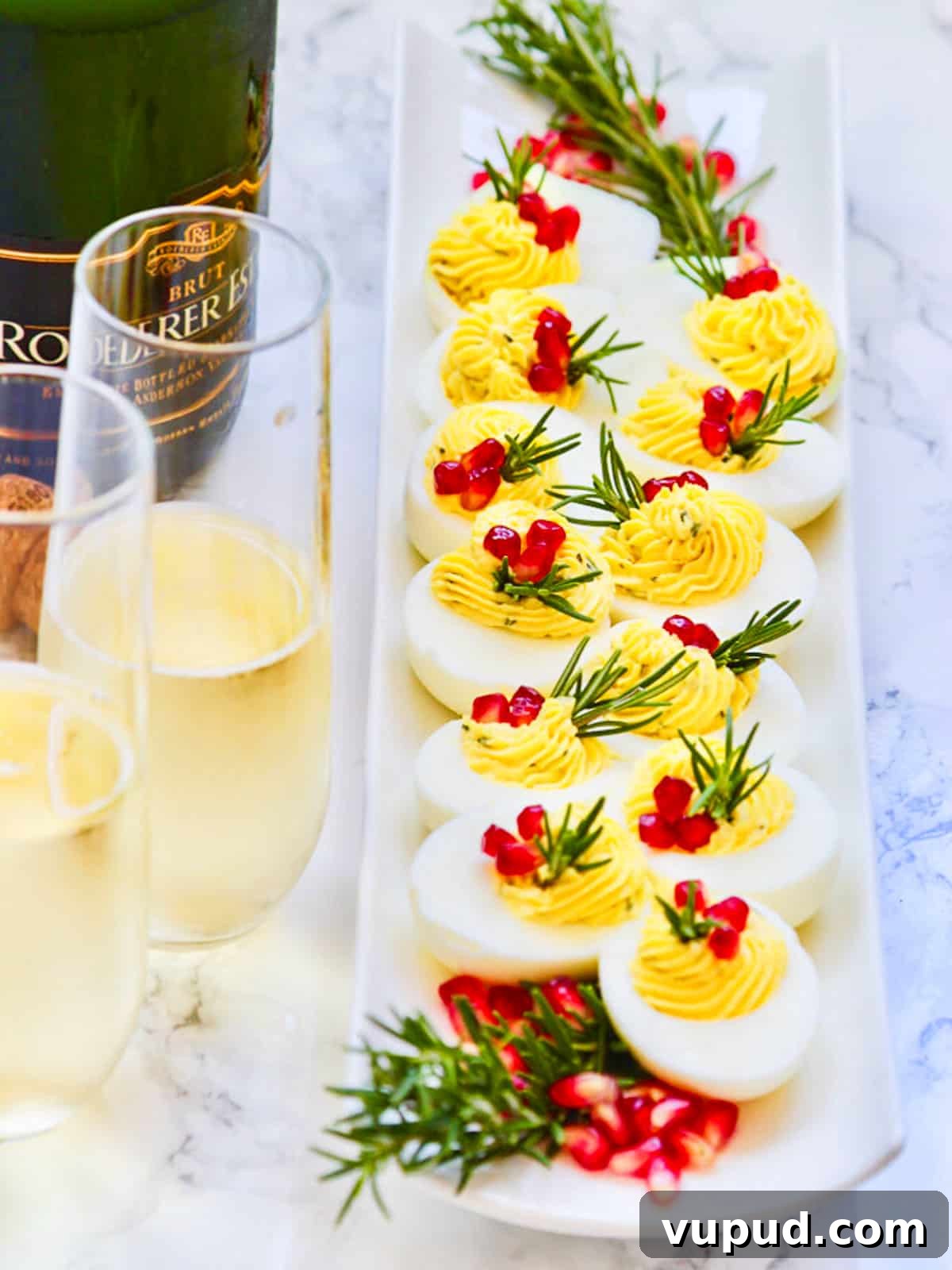 Festive Christmas Deviled Eggs Recipe for Holiday Parties 9 img 23995 8