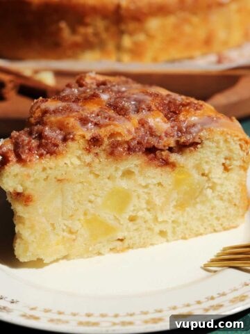 apple cinnamon crunch cake