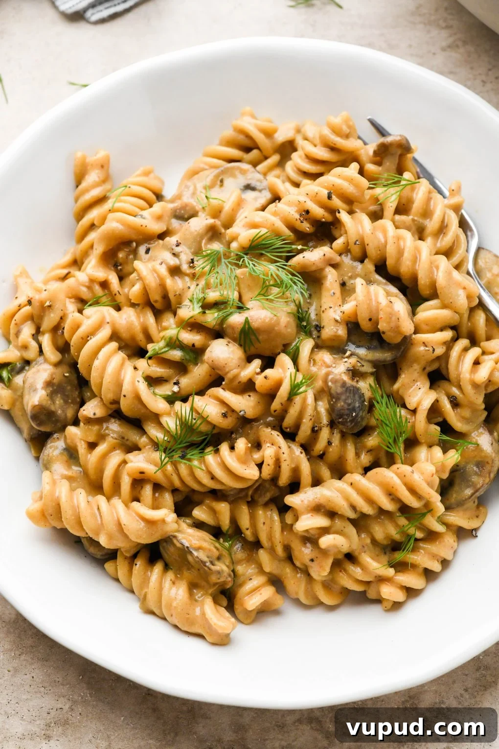 Cashew Cream Mushroom Stroganoff (Gluten-Free) 2 img 25734 1