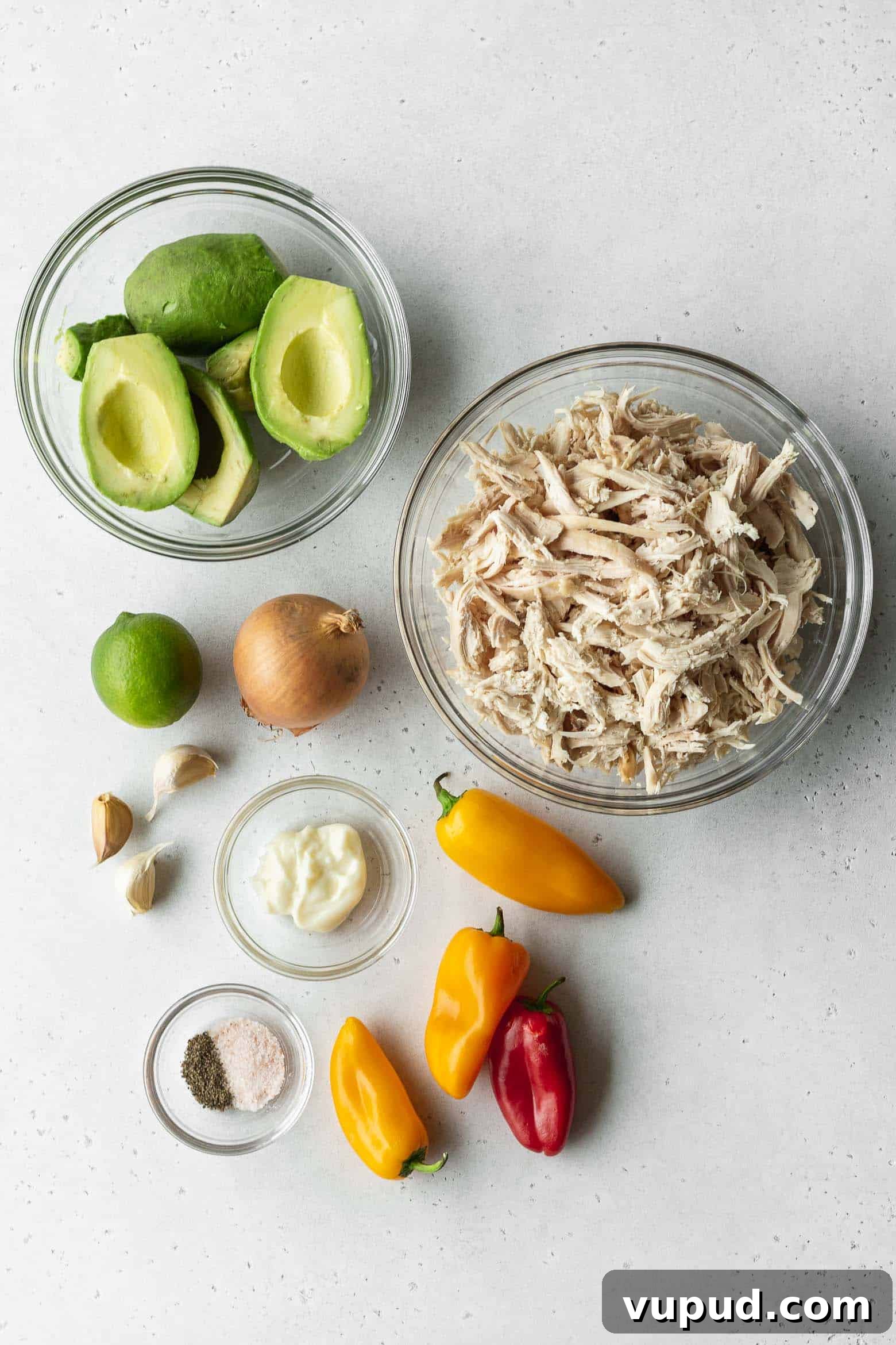 Reina Pepiada Arepa: Venezuelan Chicken & Avocado Recipe 4 Chicken avocado filling ingredients