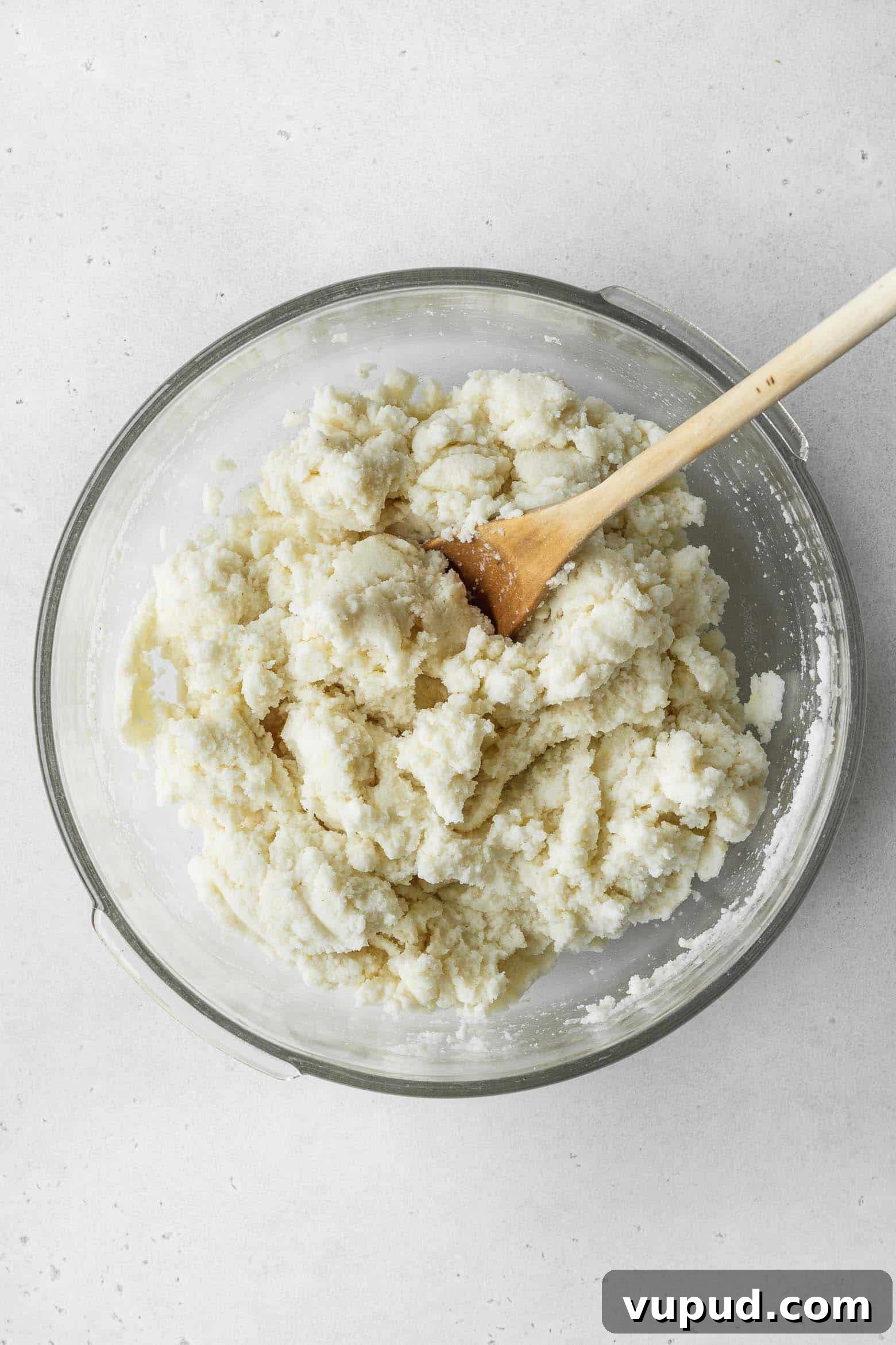 Reina Pepiada Arepa: Venezuelan Chicken & Avocado Recipe 6 Arepa dough in a bowl