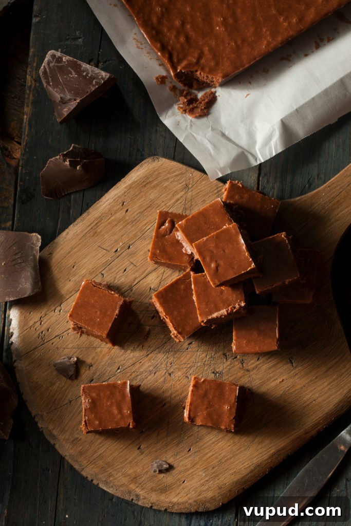 3-Ingredient No-Bake Chocolate Fudge Recipe 3 Homemade No Bake Chocolate Fudge Recipe