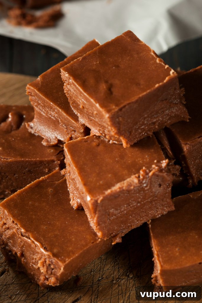 3-Ingredient No-Bake Chocolate Fudge Recipe 4 3 Ingredient Chocolate Fudge Recipe