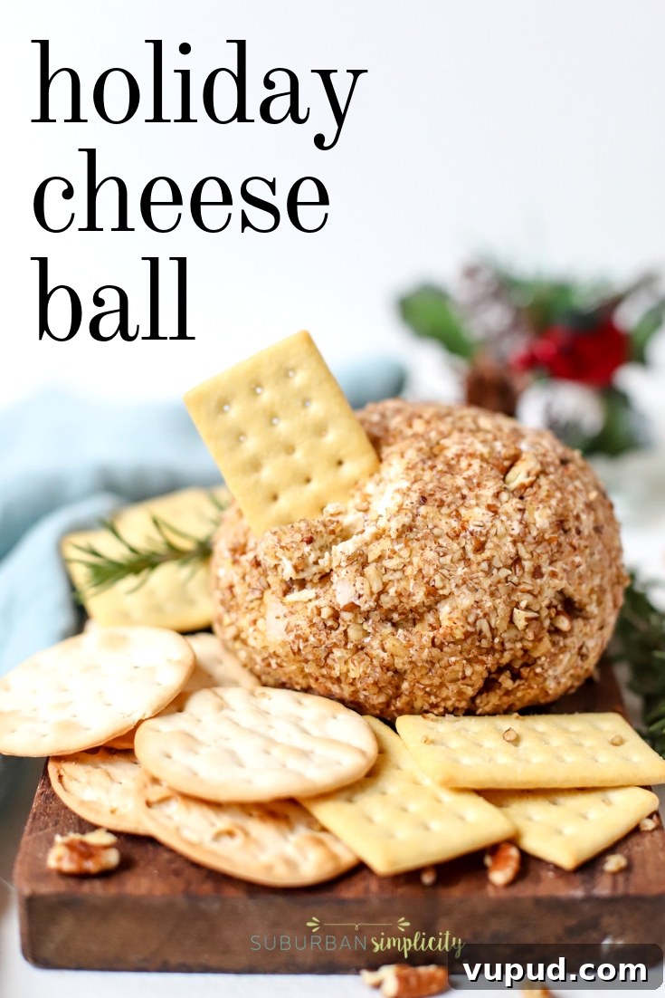 27+ Festive Christmas Finger Food Appetizers for Holiday Parties 10 This Blue Cheese and Pecan Cheese Ball was made to party! Everyone loves this easy appetizer and its trio of cheeses!