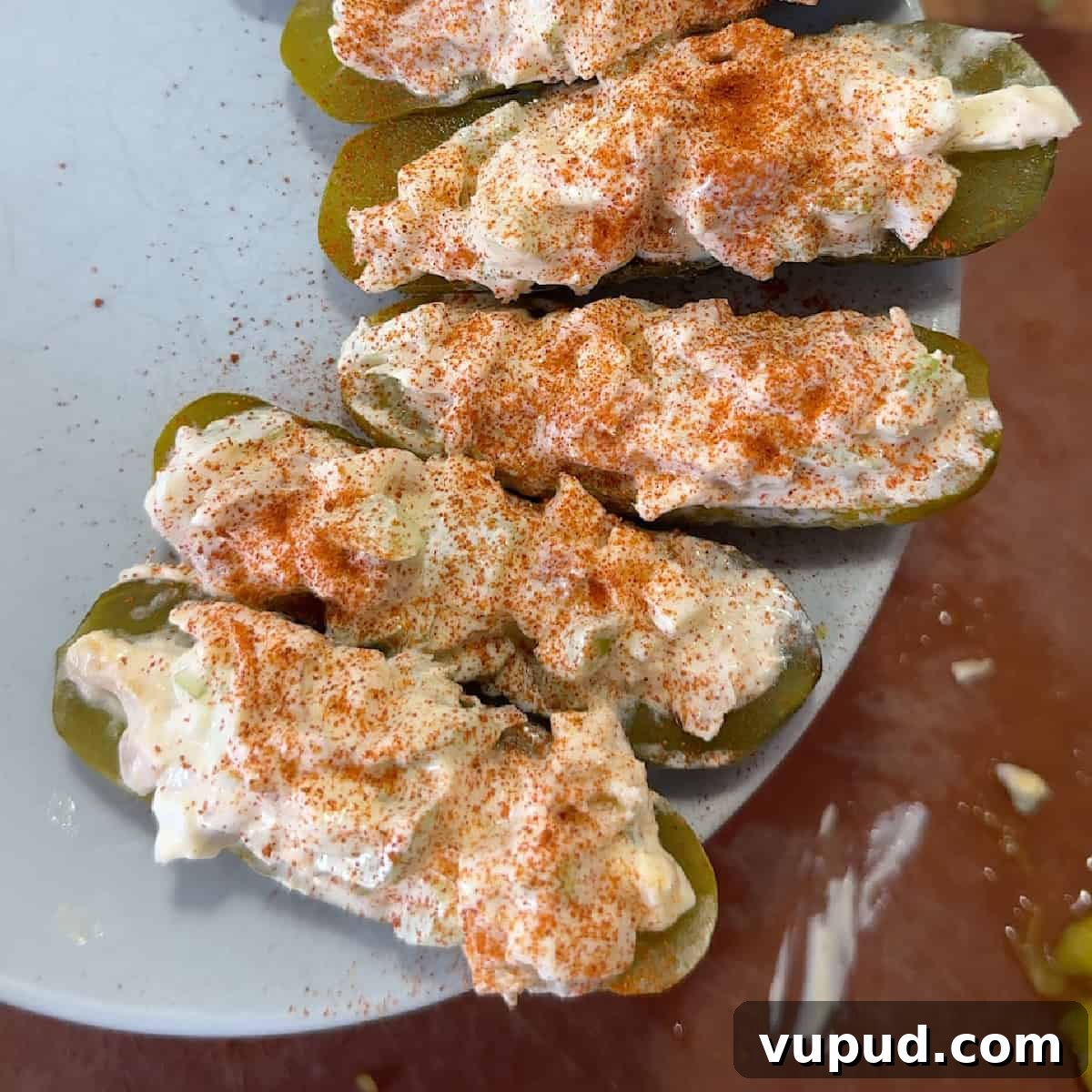 Tuna Salad Stuffed Avocado Boats for Quick Lunch 2 tuna salad boats.
