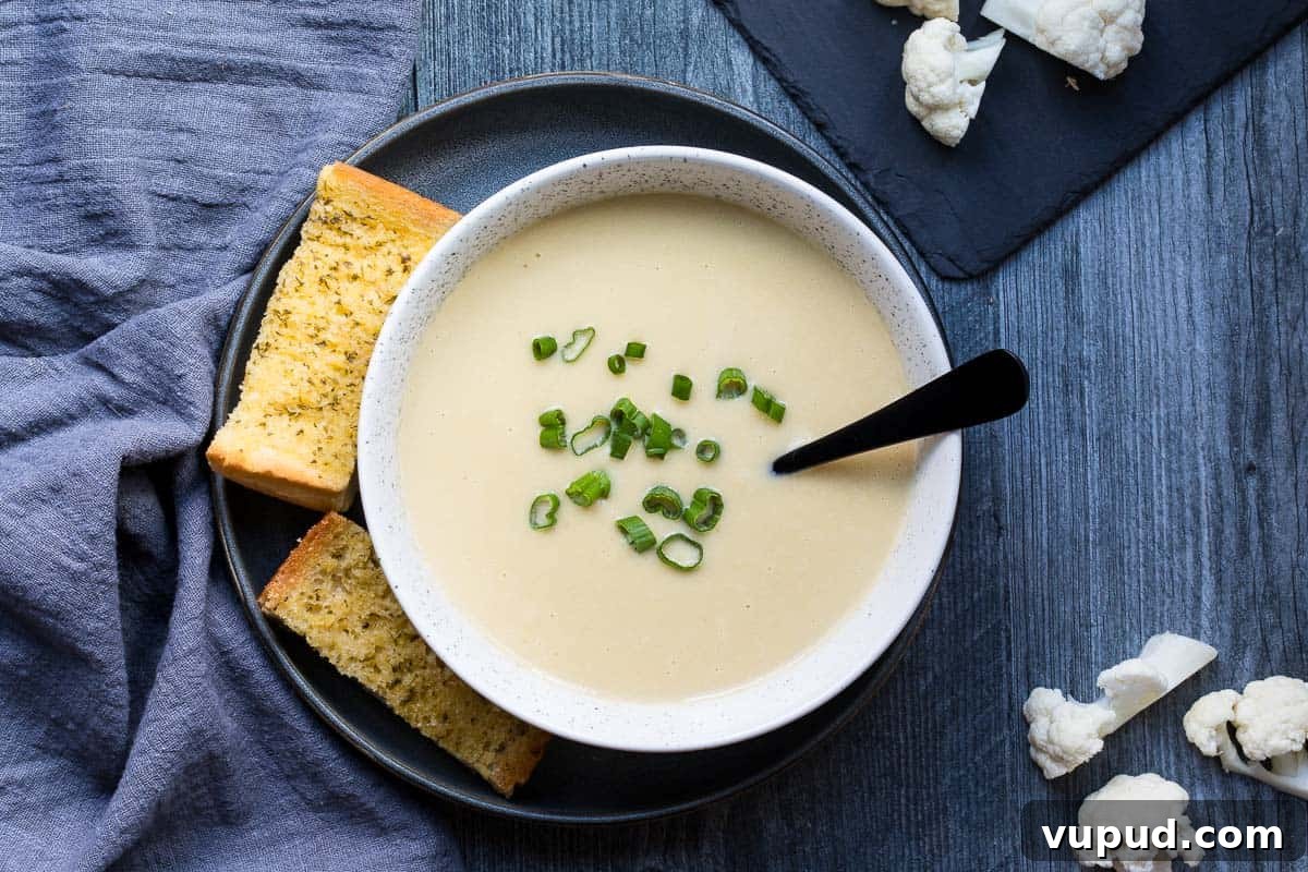 20 Comforting Soup Recipes to Warm Your Soul 4 Creamy Cauliflower Leek Potato Soup
