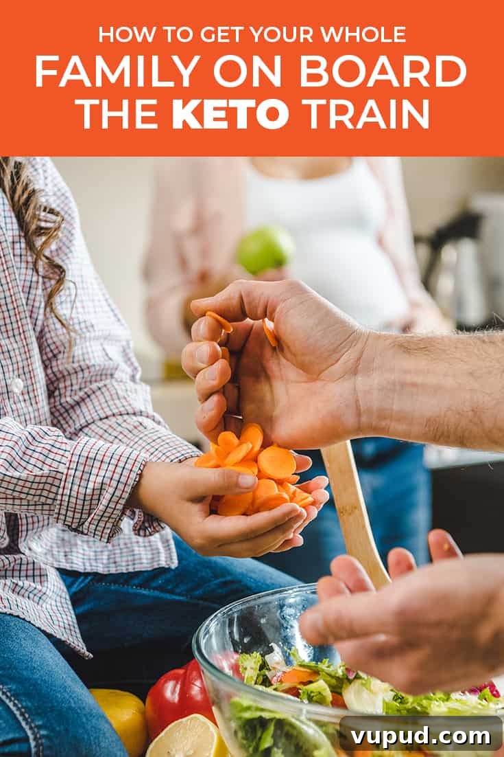 Getting Your Whole Family on Board with Keto: Practical Tips 3 Getting the whole family on board the keto train might feel draining. There is a trick to getting everyone to love your keto food. Learn how to do it here!