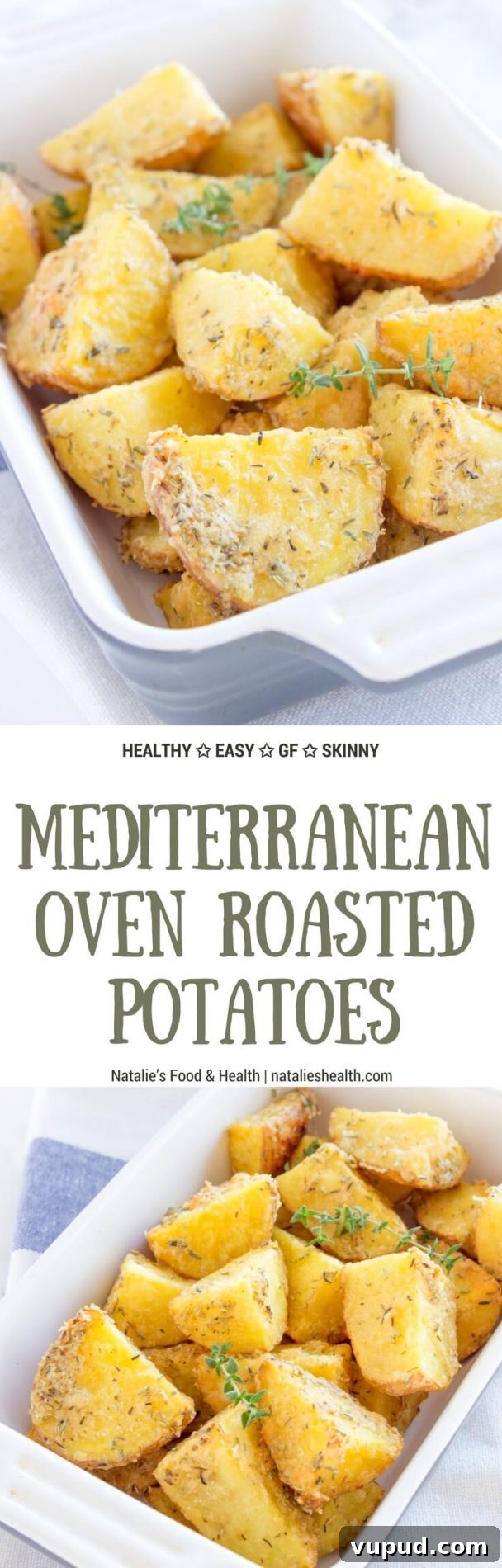 Crispy Roasted Garlic Parmesan Potatoes Recipe 3 Roasted garlic parmesan potatoes - pin for later