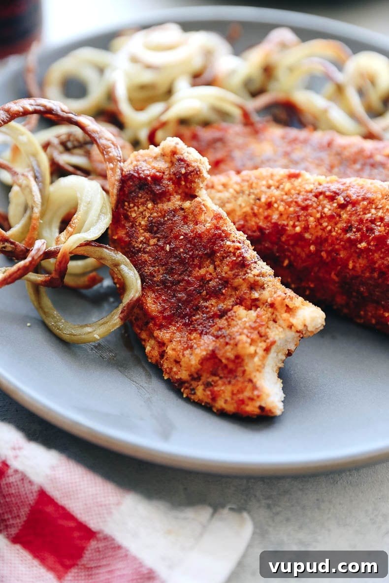 Crispy Oven-Baked Buffalo Chicken Tenders You’ll Love 4 Healthy Baked Buffalo Chicken Fingers for an easy weeknight dinner or kid-friendly favorite!