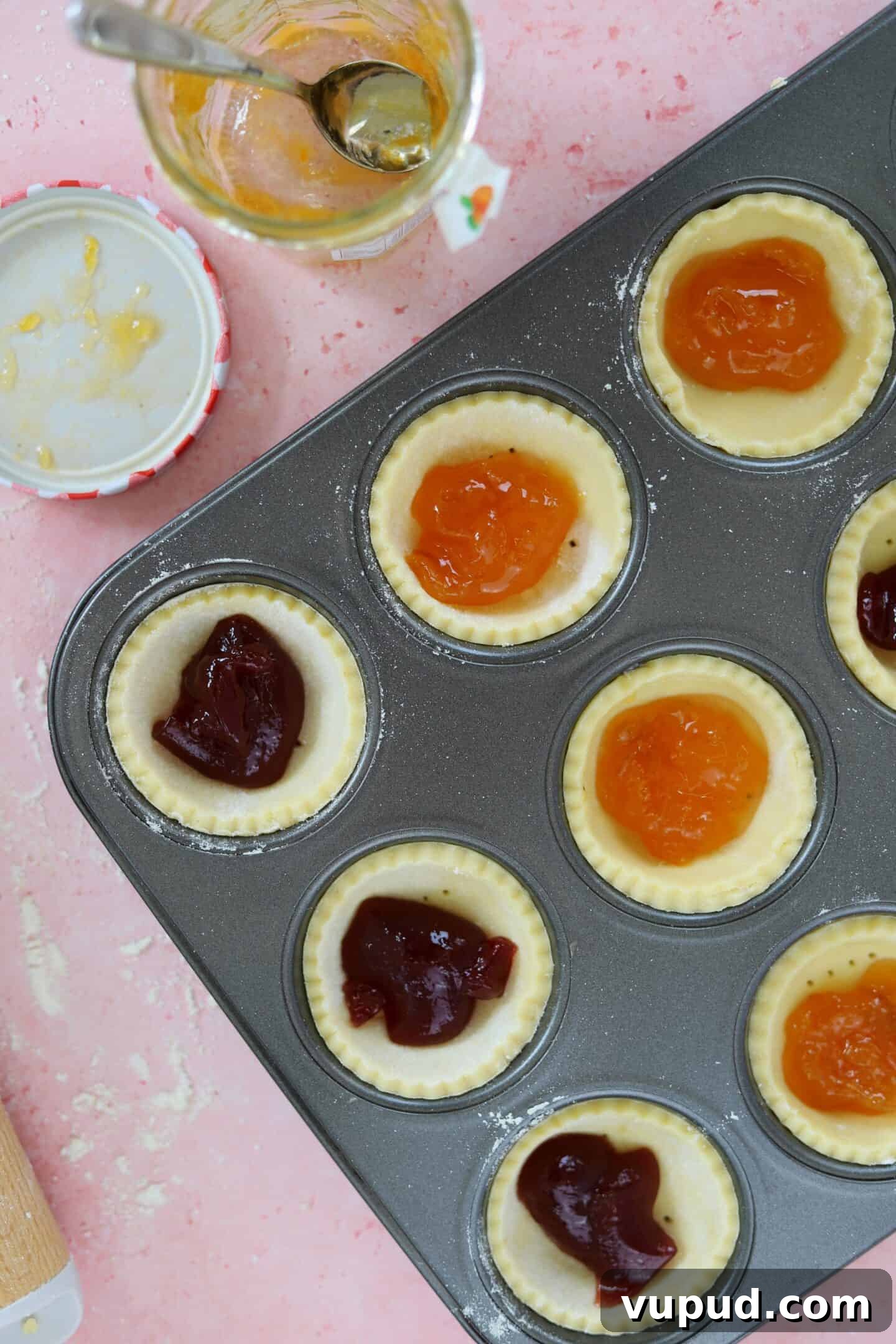 Gluten-Free Jam Tarts Recipe – Flaky Homemade Fruit Tarts 4 gluten free jam tarts