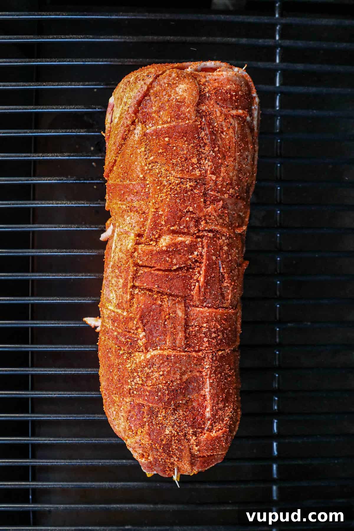 Smoked Breakfast Fatty: Savory Brisket-Wrapped Morning Roast 13 Adding Fatty to Smoker for Breakfast Fatty Recipe