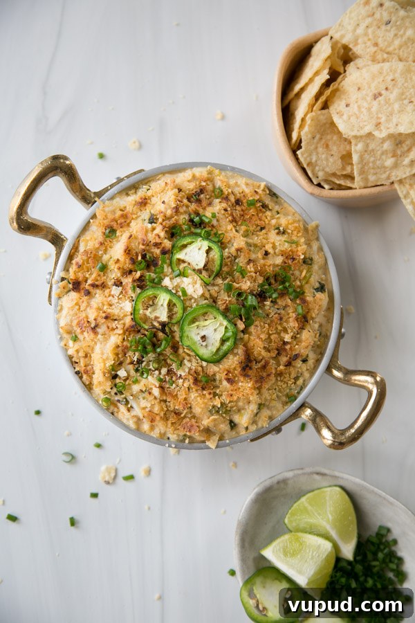 10-Minute Crab Dip with Crispy Tortilla Crust 16 baked hot crab dip with tortilla chips