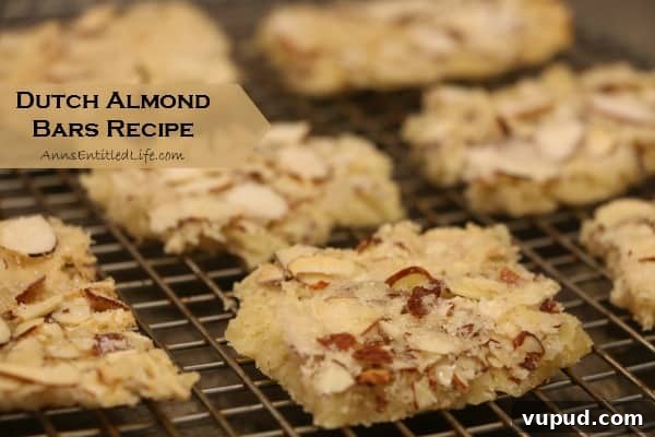 30+ Holiday Dessert Recipes from Around the World for Festive Tables 3 Dutch Almond Bars