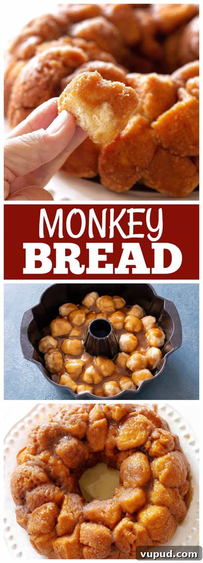 Pull-Apart Cinnamon Monkey Bread Recipe for Breakfast or Brunch 12 monkey bread