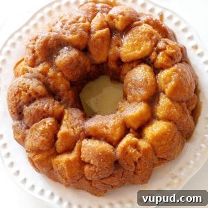 Pull-Apart Cinnamon Monkey Bread Recipe for Breakfast or Brunch 10 monkey bread