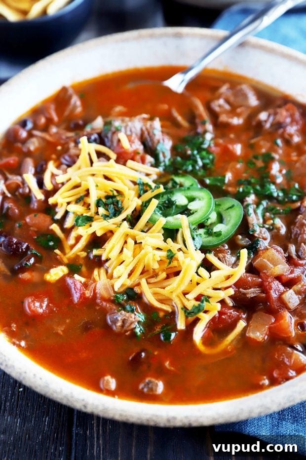 Bowl with Instant Pot chili image