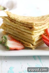 4 Ingredient Paleo Crêpes