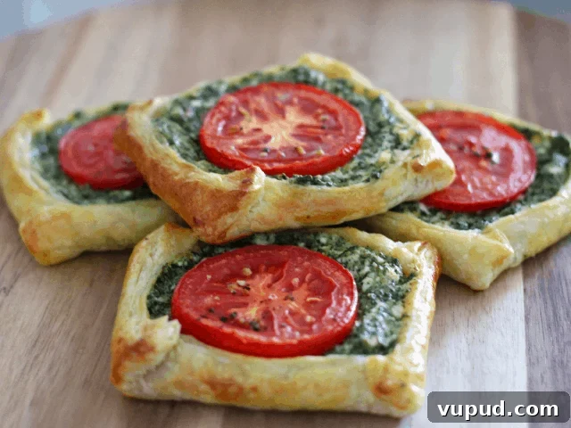 Spinach and Feta Galettes. A recipe by It's Not Complicated Recipes.