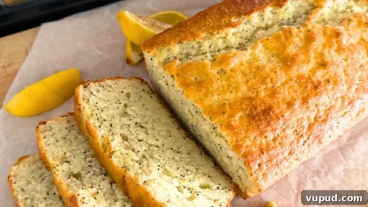 Easy Lemon and Poppyseed French Yogurt Cake