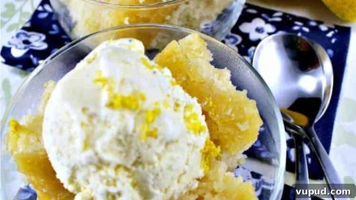 Lemon Spoon Cake