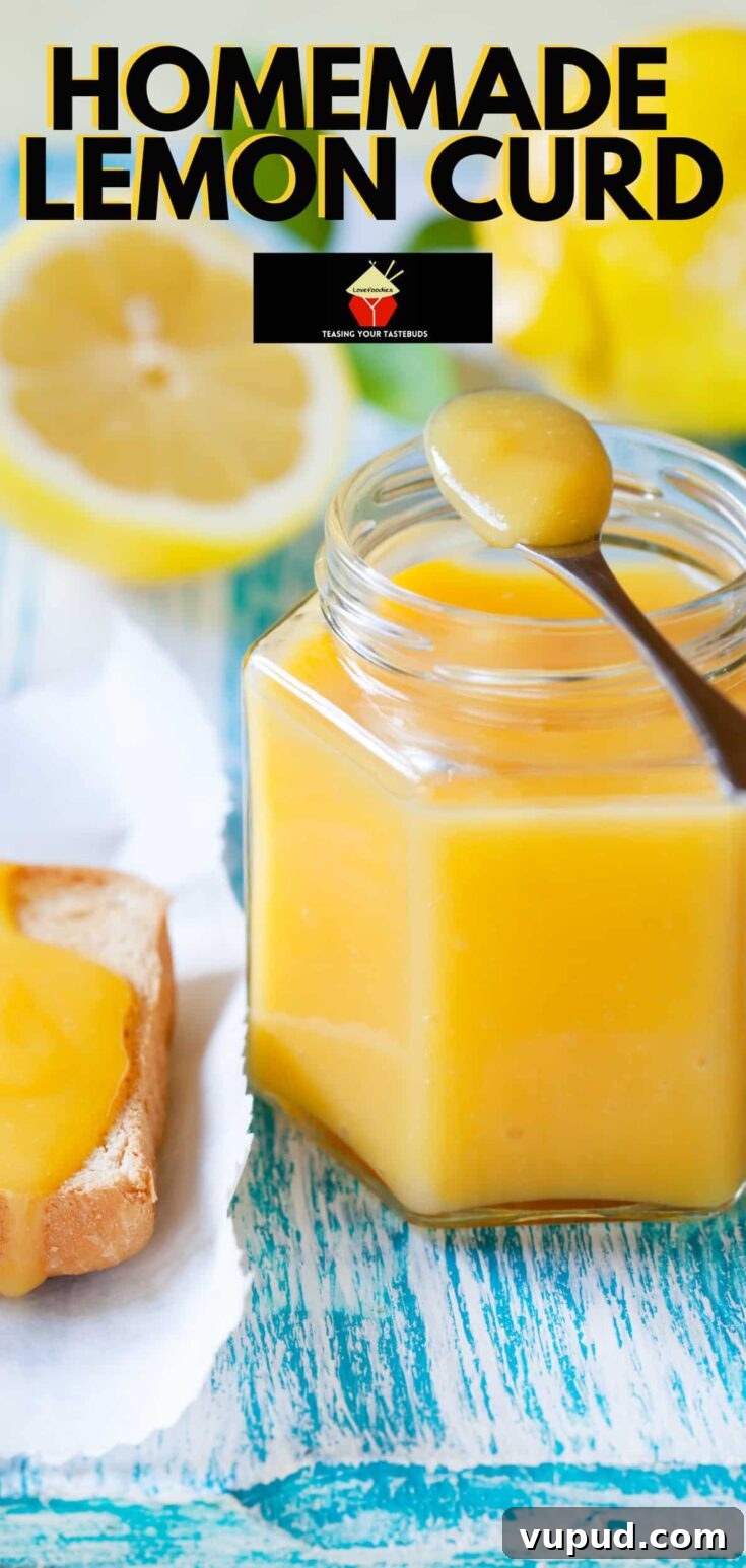 Lemon curd jar