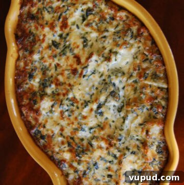 easy spinach and artichoke dip