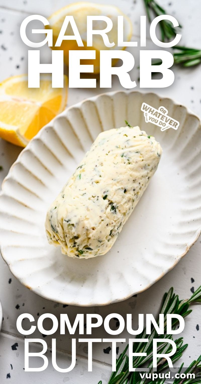 Garlic Herb Compound Butter Recipe for Flavorful Meals 2 Garlic Herb Compound Butter on bread
