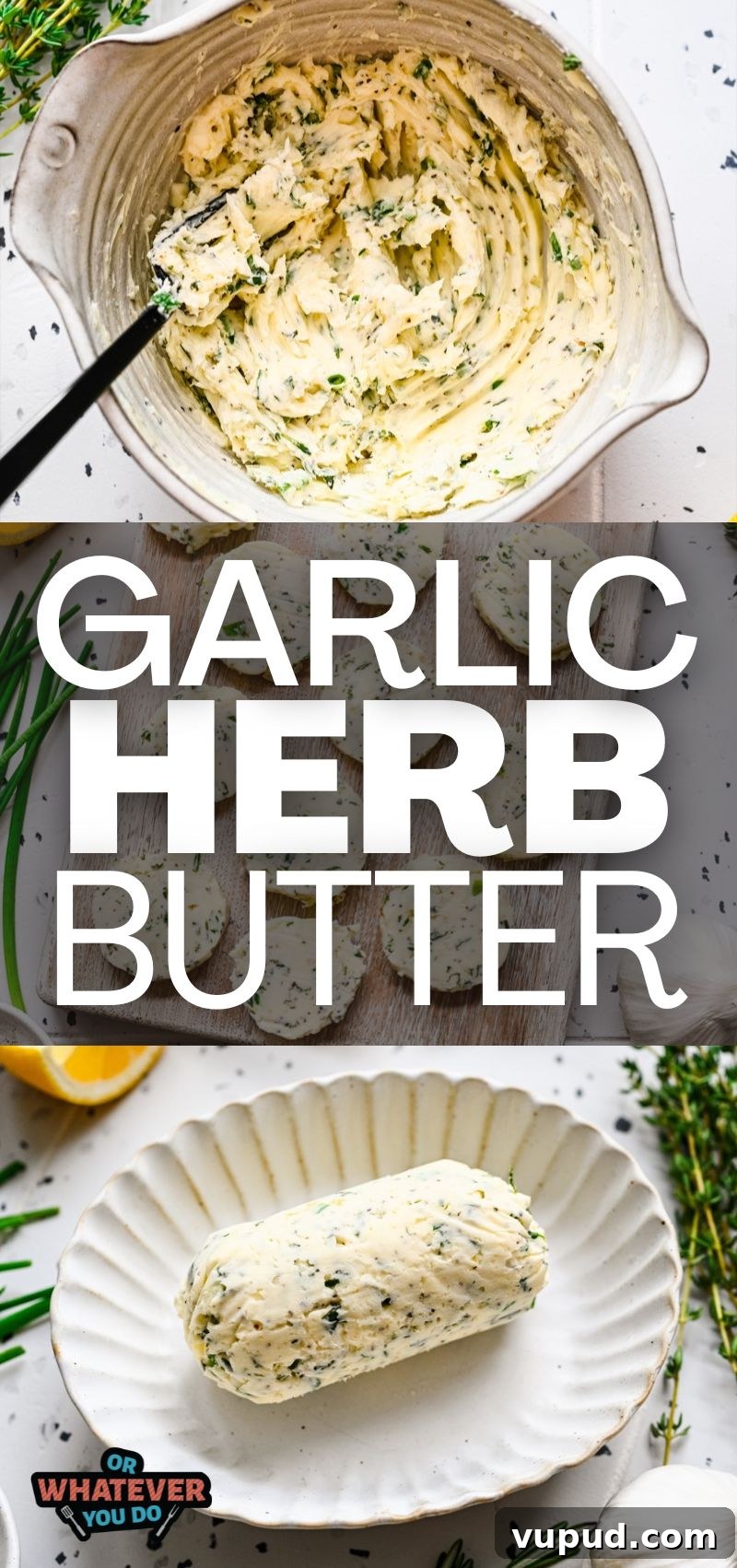 Garlic Herb Compound Butter Recipe for Flavorful Meals 9 Herb compound butter wrapped