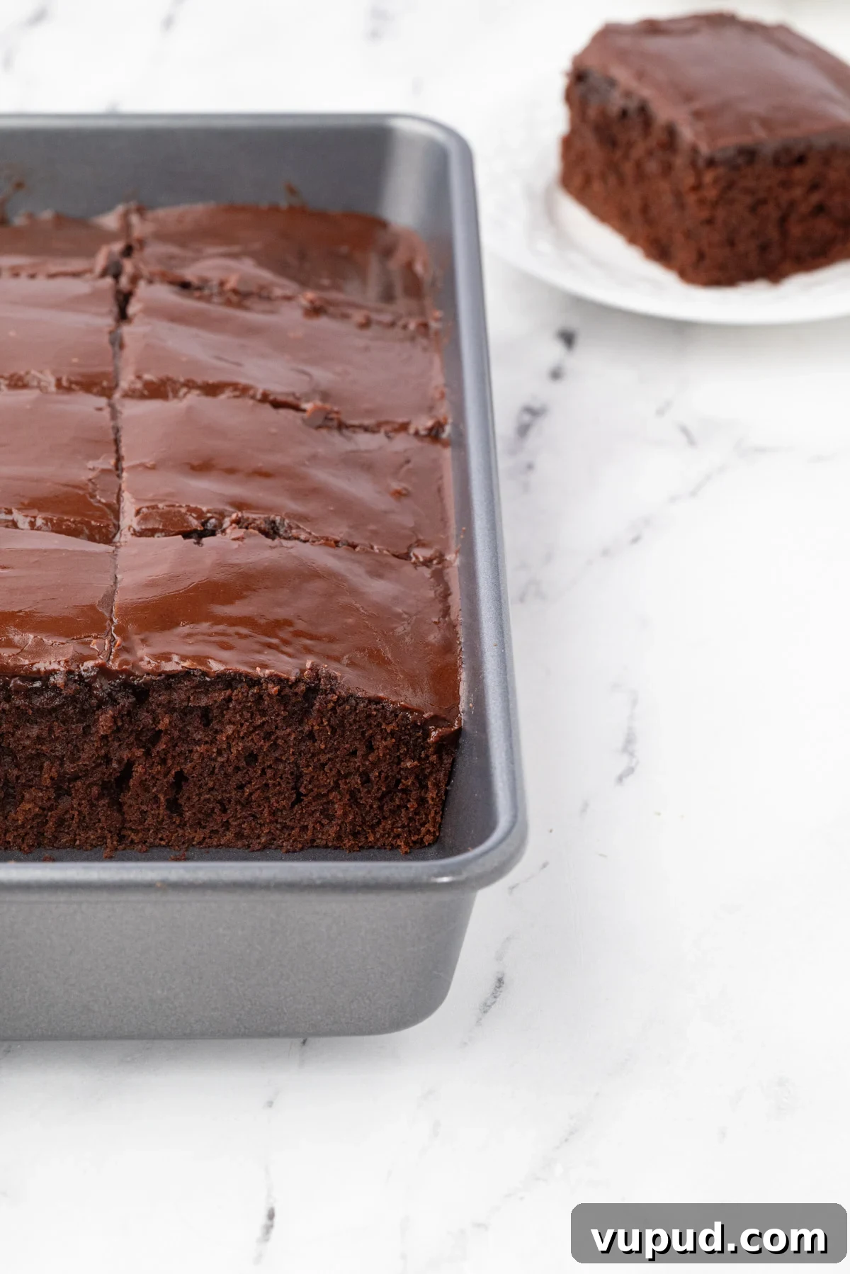 1886 Chocolate Buttermilk Cake Recipe: Vintage Southern Chocolate Cake 3 9 x 13 of chocolate cake