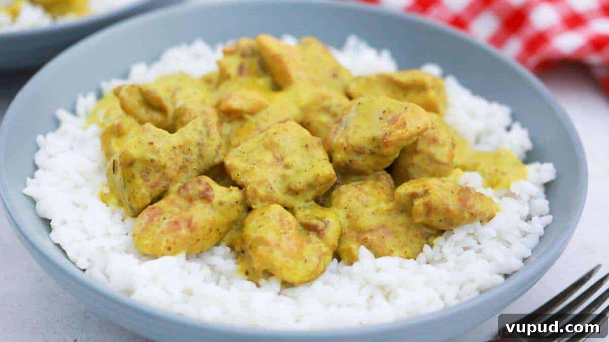 30 Flavorful Low-Carb Main Dishes That Feel Like Real Meals 7 Chicken curry with rice.