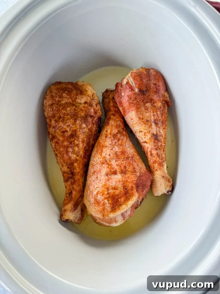 Smoky Traeger Turkey Legs Recipe: Juicy Wood-Fired Flavor 10 smoked turkey legs in a slow cooker