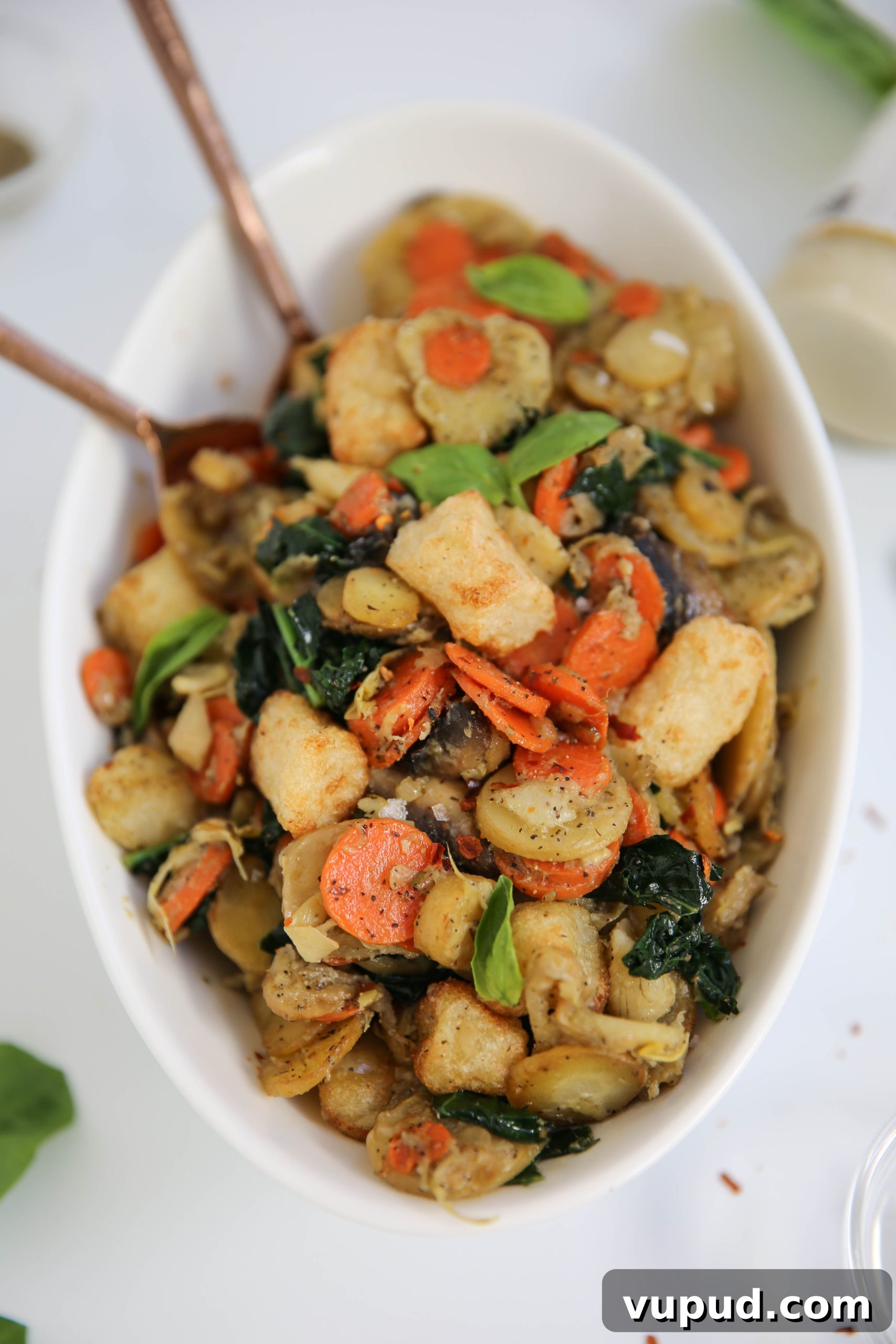 Irresistible Gnocchi with Creamy Mushroom and Parmesan Sauce 2 PaleOMG The Best Gnocchi Dish You'll Ever Eat