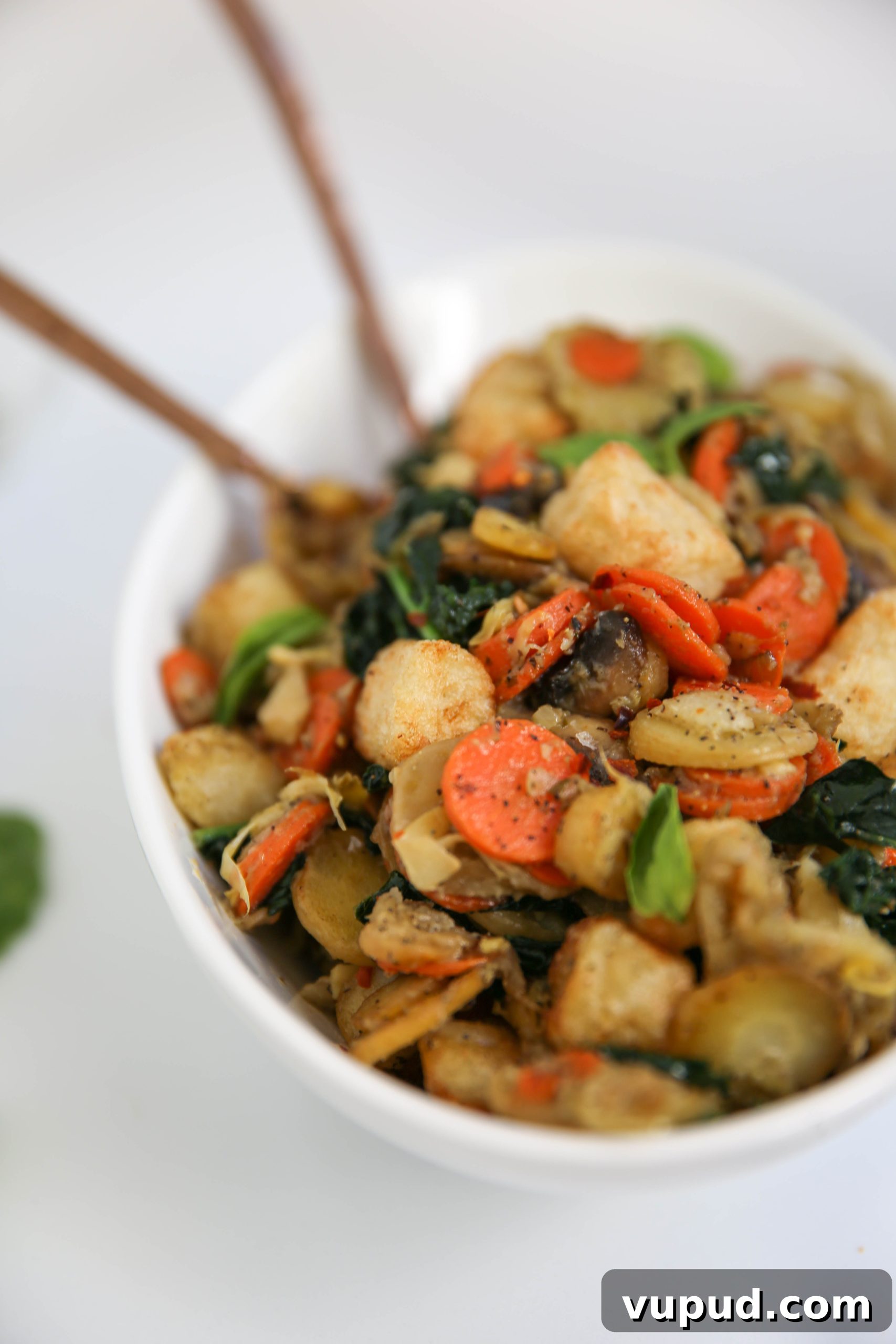 Irresistible Gnocchi with Creamy Mushroom and Parmesan Sauce 3 PaleOMG The Best Gnocchi Dish You'll Ever Eat